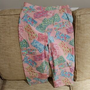 Lilly Pulitzer Pink and Blue Girls Bottoms